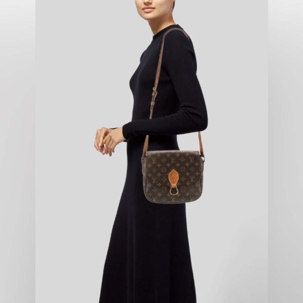Louis Vuitton Monogram Saint Cloud GM Crossbody Shoulder Handbag - Picture 1 of 12